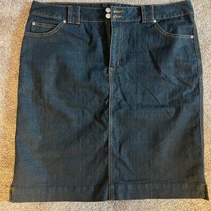 Denim skirt, size 18